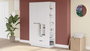 Hanah Home Armario Multiusos Blanco Frt1-W